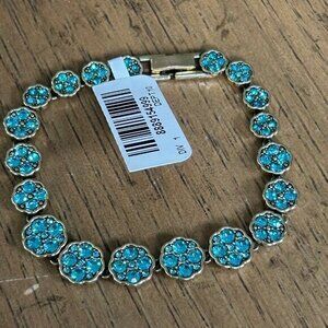 Heidi Daus " ROYAL FLUSH" Crystal TENNIS Bracelet SMALL